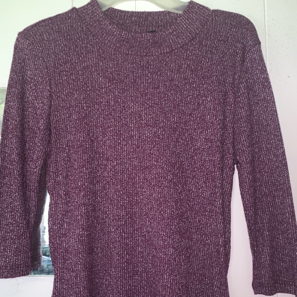 Purple sweater